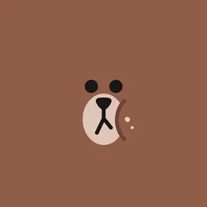 Cute Ipad Line Friends Wallpaper