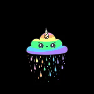 Cute Kawaii Rainbow Ipad Wallpaper