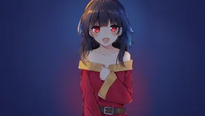 Cute Konosuba Megumin Wallpaper