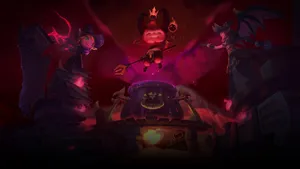 Cute Little Devil Boy Teemo Wallpaper