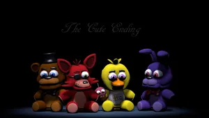 Download free Fnaf Complete Nightmare Animatronics Wallpaper