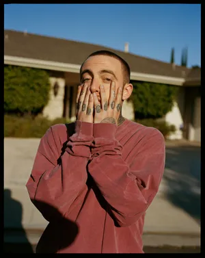 Cute Mac Miller 4k Wallpaper