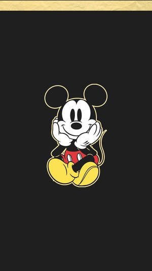 Cute Mickey Mouse Iphone Wallpaper