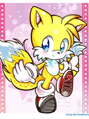 Cute Miles Prower Digital Art Wallpaper