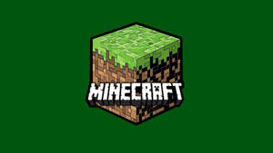 Cute Minecraft Logo Wallpaper