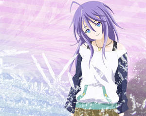 Cute Mizore Shirayuki Wallpaper
