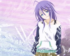 Cute Mizore Shirayuki Wallpaper
