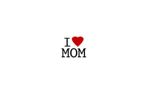 Cute Mother Poster In White Wallpaper