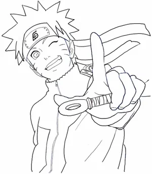 Cute Naruto White Wallpaper