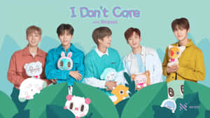 Cute Nuest Kpop Boy Group Toys Wallpaper