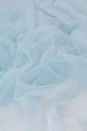 Cute Pastel Aesthetic Blue Thin Cloth Wallpaper