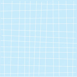Cute Pastel Blue Aesthetic White Gridlines Wallpaper