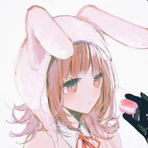 Cute Pfp Bunny Anime Girl Wallpaper