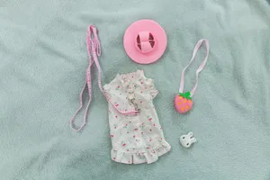 Cute Pink Girl Items Wallpaper