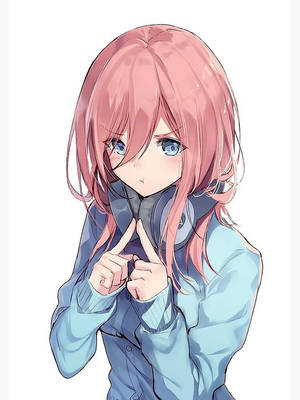 Cute Pink Hair Profile Picture Wallpaper