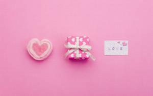 Cute Pink Items Wallpaper