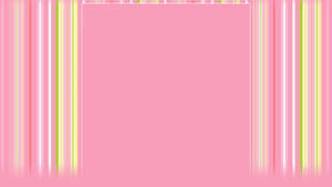 Cute Pink Lines Design Wallpaper