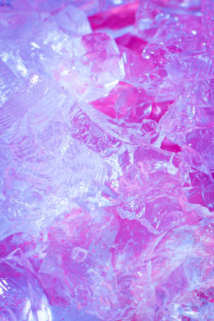 Cute Pink Purple Crystal Phone Wallpaper