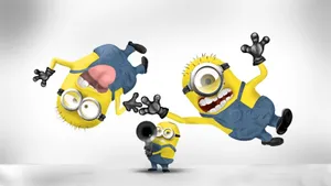 Cute Playful Minion Jorge Wallpaper