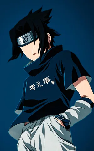 Cute Sasuke 1200 X 1920 Wallpaper