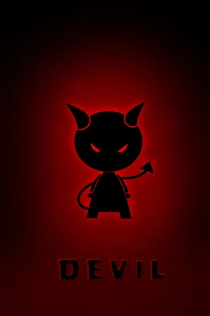 Cute Tiny Devil Boy Wallpaper