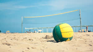 Cute Volleyball Ball Wallpaper