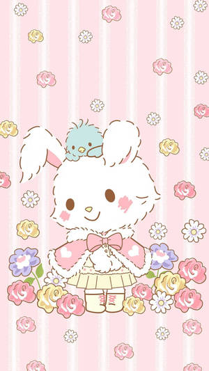 Cute Wish Me Mell Sanrio Wallpaper