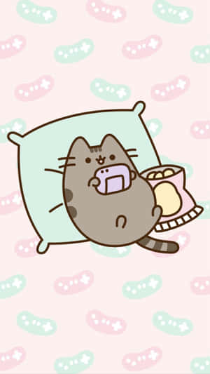 Cutest Pusheen Ever! Wallpaper