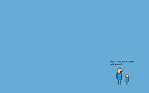 Cyanide And Happiness Copy Paste Wallpaper