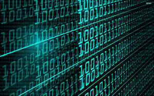 Cyber Codes Binary Wallpaper