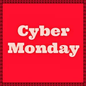 Cyber Monday Red Tag Signage Wallpaper