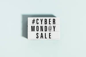 Cyber Monday Sale Signage Wallpaper
