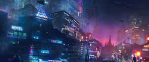 Cyberpunk 3440x1440 Screen Theme Wallpaper