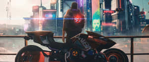 Cyberpunk 3440x1440 Theme Display Wallpaper