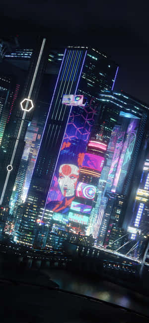 Cyberpunk2077 Night City Skyline Wallpaper
