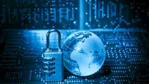 Cybersecurity Global Protection Concept Wallpaper