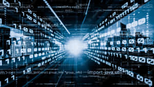 Cybertech Computer Code Wallpaper