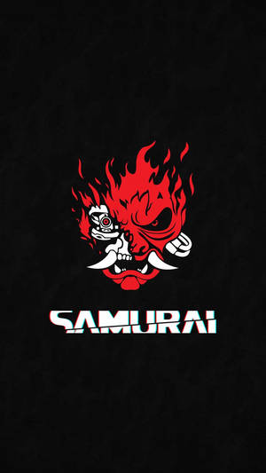 Cyborg Samurai Cyberpunk Iphone X Wallpaper