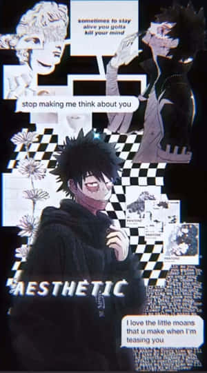 Dabi Comic Art Phone Wallpaper