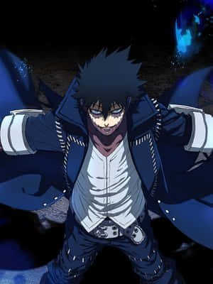 Dabi Lights An Inferno, One For All Powers Unleashed. Wallpaper