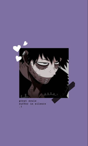 Dabi Suffers In Silence Aesthetic Wallpaper