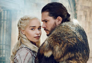 Daenerys Targaryen And Jon Snow Wallpaper