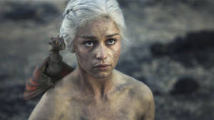 Daenerys Targaryen Baby Dragon Wallpaper