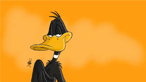 Daffy Duck Snooty Expression Wallpaper