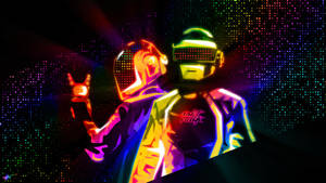 Daft Punk Neon Rgb Wallpaper