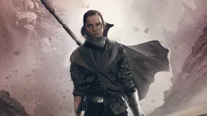 Daisy Ridley As Rey From Star Wars: The Rise Of Skywalker. Wallpaper