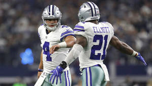 Dak Prescott And Ezekiel Elliot Wallpaper