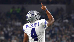 Dak Prescott Celebration Pose Wallpaper
