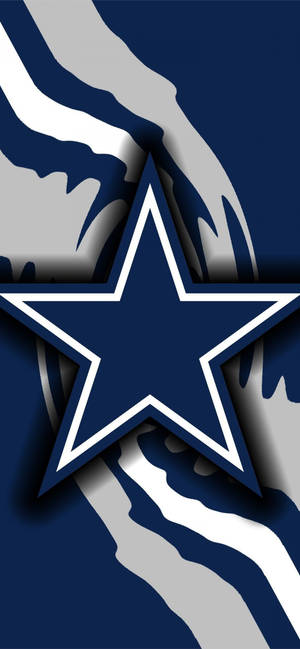 Dallas Cowboys Abstract Pattern Wallpaper