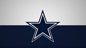 Dallas Cowboys Blue Star White Background Wallpaper